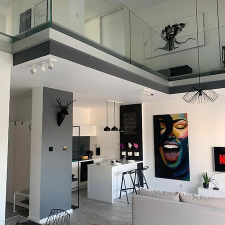 Two-Levels Penthouse With A Garden In The City Center Daire Łódź Dış mekan fotoğraf