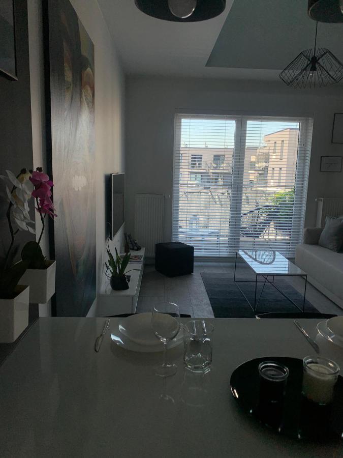 Two-Levels Penthouse With A Garden In The City Center Daire Łódź Dış mekan fotoğraf